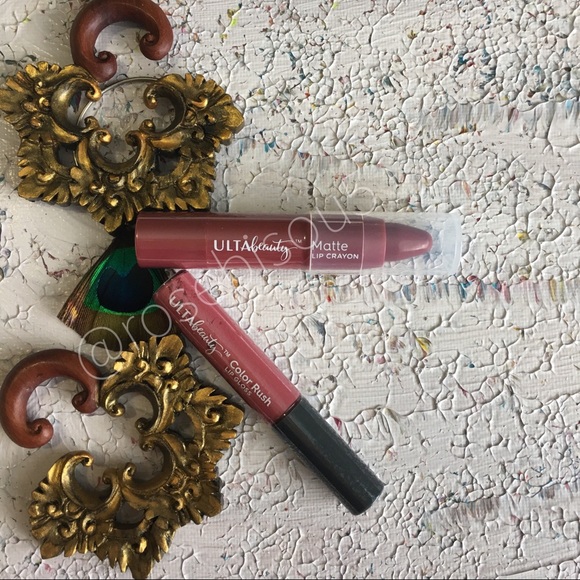 ULTA Other - HP💄{ULTA BEAUTY} Matte Lip Crayon + Free Lipgloss
